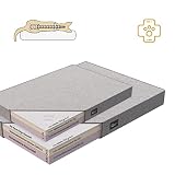 exclusive BED Orthopädisches Hundebett Bruno Grosse Mittelgroße Kleine Hunde - Hundekissen Hundematte aus Aura-Stoff - Memory Foam Kuschelig Langlebig Abriebfest Reißfest (L, Cremefarben)