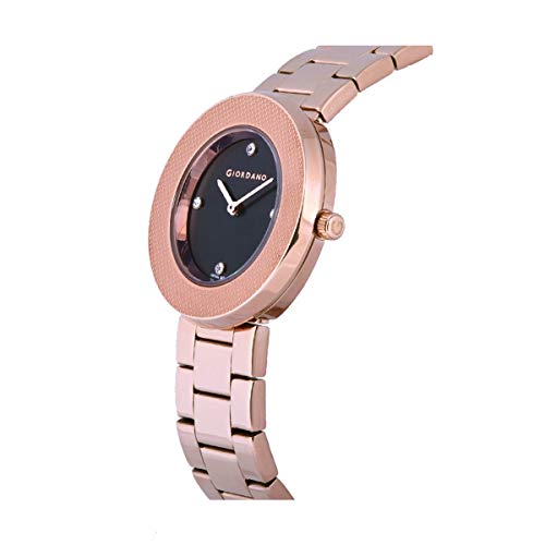 Image of Giordano Analogue Balck Dial Women's Watch