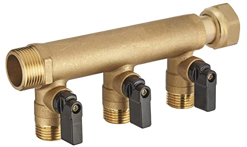 Collecteur Ecrou libre Femelle - Mâle 20x27-3 départs à Vannes 15x21 NOYON & THIEBAULT