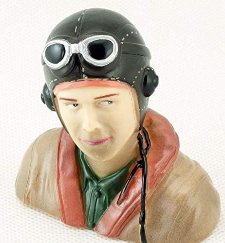 RC Plane 1/6 Scale Figure Pilots 7A Toy Model with Headset Glass (LS-7A-1708A)