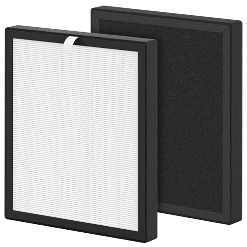 Image of ZX001 Replacement Filter Compatible with AnEgoe ZX001 Air Cleaner Purifier for Home Large Room Up to 2500 Ft, 2 Pcs 1 Set