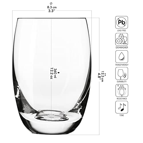 Krosno Elite Highball Glasses, Transparent, 6 Unité (Lot de 1) - Image 2
