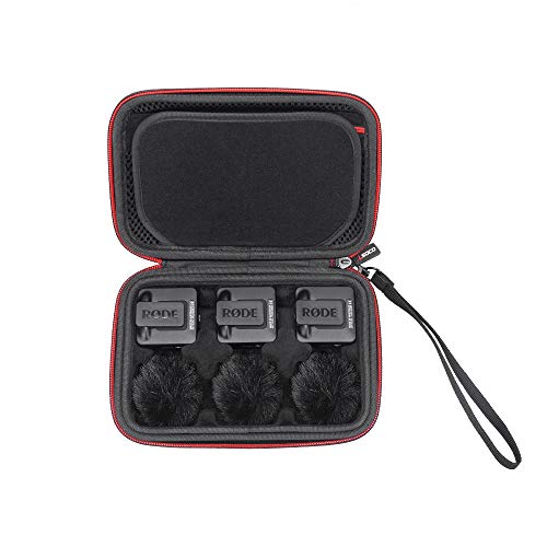 RLSOCO Case for RODE Wireless Go II/RODE Wireless GO Wireless Microphone System (Black)