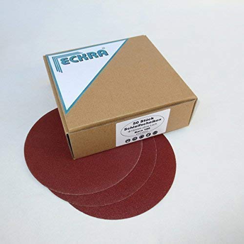 50 Schleifscheiben ohne Lochung kletthaftend 150 mm P 150