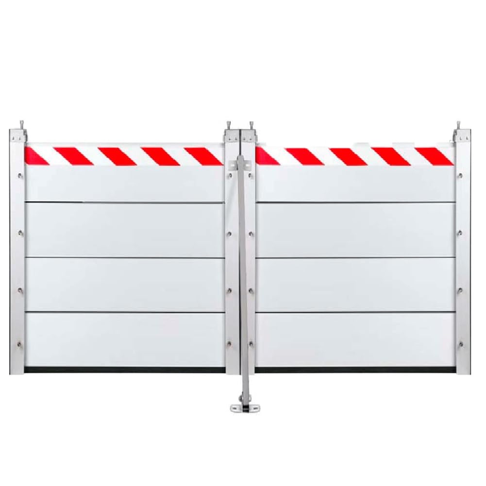 Aluminio Barrera Contra Inundaciones, Barrera Móvil de Protección Contra Inundaciones en Puertas, Barrera Anti Inundaciones para Puertas, Muro de Contención Para Inundaciones HXQSL(225x40cm)