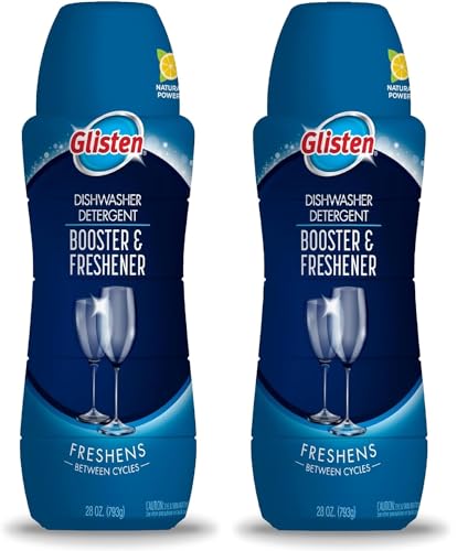 Image of Glisten Dishwasher Detergent Booster and Freshener 2-Pack