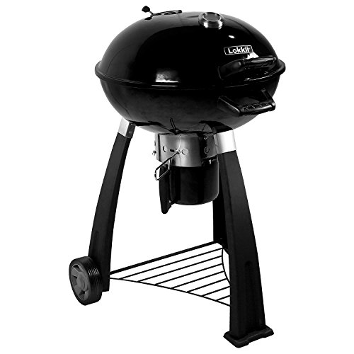 Perfection Plus Holzkohle Kugelgrill, Durchmesser 57 cm, schwarz