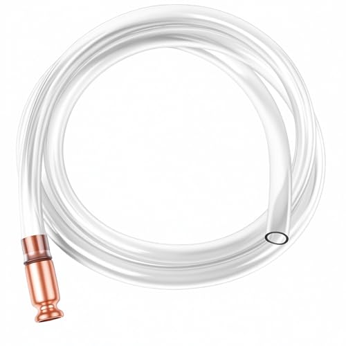 Dexpally Pompe À Agitation Pour Essence, Tuyau D'Agitation 3 M, Longueur Auto-Amorçante, Tuyau De Pompe Agitateur Pour Essence, Carburant, Transfert De Diesel
