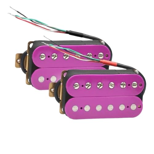 エレキギターピックアップ ハムバッカーエレキギターピックアップコイル分割ピックアップハムバッカーデュアルコイルピックアップ 4 伝導ケーブル N-7.5K/B-15K 出力(N)