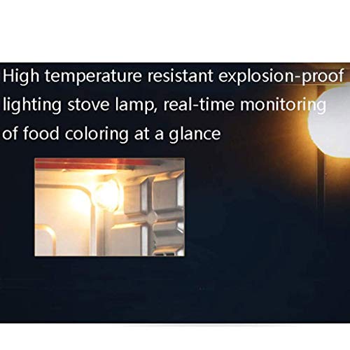 LYKYL Digital Fry, heteluchtoven, broodrooster, Air Fryer, met 90L Capacity, en een roestvrijstalen afwerking - Image 7