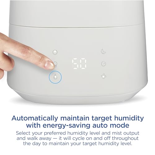 Clorox Home Appliances 11080 Clorox Ultra Clean Cool Mist Air Humidifier For Bedroom With Uv Led Light To Reduce Germs And Bacteria thumb #4