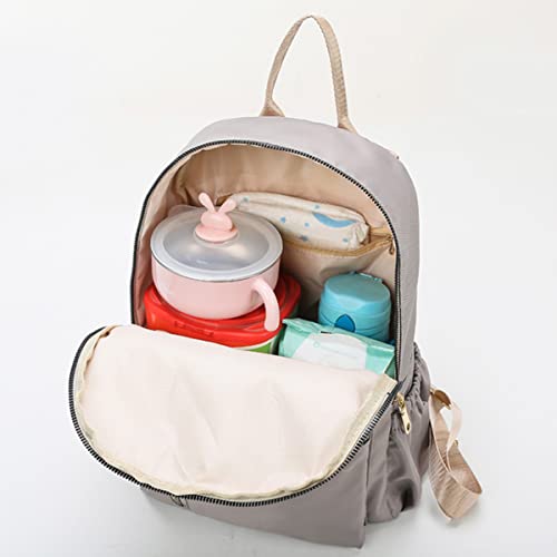 Sac à dos anti-fuite à compartiment thermique pour biberon et poussette - 6
