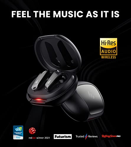 Edifier Neobuds Pro Hi-Res Bluetooth Earbuds - Hybrid Active Noise Cancelling Earbuds With Ldac & Lhdc - Wireless Earbuds - 6 Mics For Call - 24H Playtime - App Control - Ip54 Waterproof - Black #TOP1