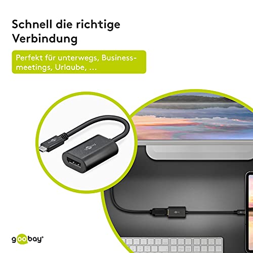 Goobay Adaptateur USB 3.1 Type C / DisplayPort /F - vue 6