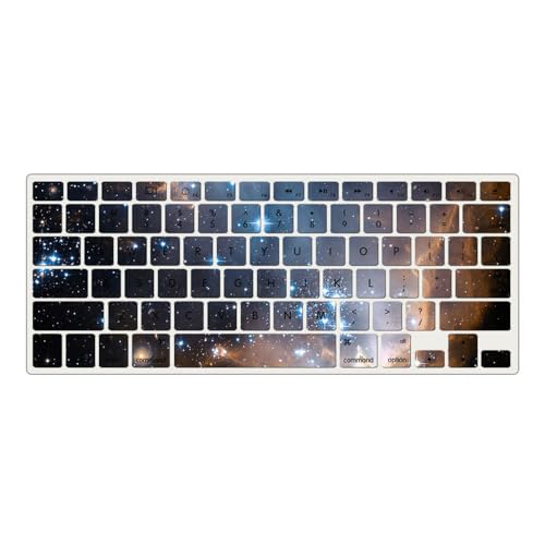 Cas pour MacBook Air 15 M2 A2941 JZ Nebula coque rigide avec protège-clavier