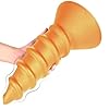 SXOVO Extra Großer Analplug# für Männer XXL Dildo Sex Spielzeug für die Frau Schrauben Buttplug für Anal Dehnung und Anal Training Silikon Anal Expander Masturbator für Experten (L) #2