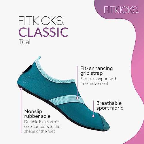 Image of FITKICKS Original Women's Foldable Active Lifestyle Minimalist Footwear Barefoot Yoga Sporty Water Shoes