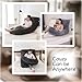 ALLOPERA Pregnancy Pillow, Full Body 57 Inch Maternity Pillow with Removable Washable Cover - Sleep Support for Legs, Back, Neck, Shoulder, HIPS, Belly for Pregnent Women, Black Grey Velvet Cover