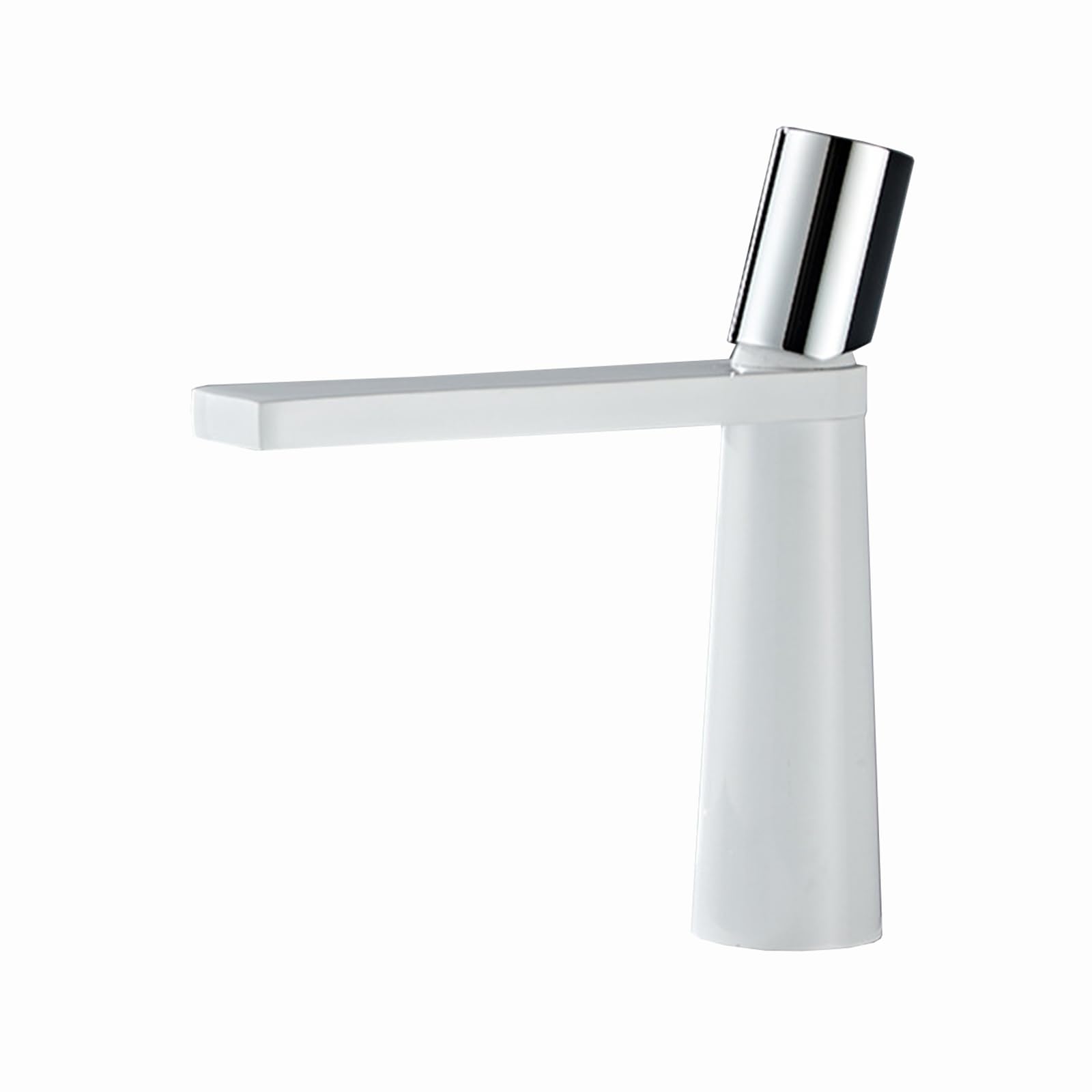 Amazon | BiaoTeng 蛇口 白 洗面用 混合水栓 真鍮 洗面水栓 シングル