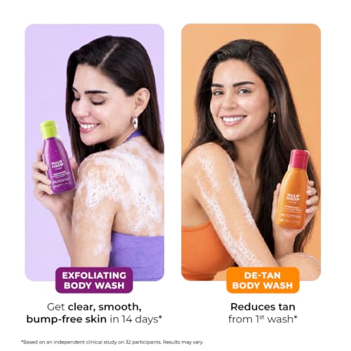 Image of Hula Hoop Tan Removal Kit, Exfoliating + Detan Body Wash (2 items in the set)