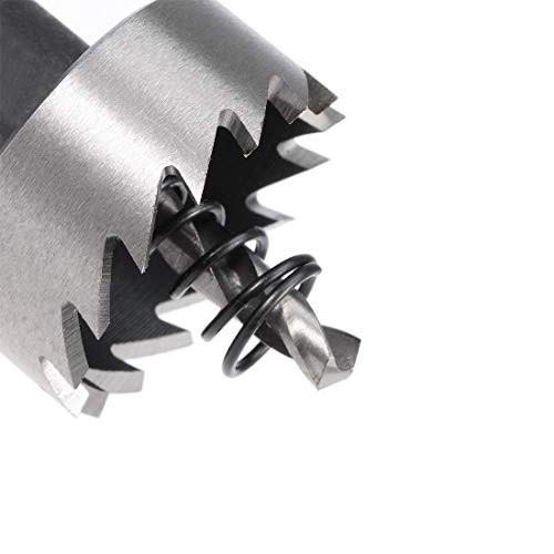 sourcingmap 30mm HSS Drill Bit Hole Saw for Stainless Steel Metal Alloy Wood, 30x15mm - Image 3