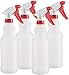 DilaBee – Empty Plastic Spray Bottle – 16 oz Spray Bottles for Cleaning Solutions - 100% Leak Proof with Mist Stream and Off Trigger Settings - for Home, Garden, Chemicals, and More (4 Pack 16 Oz)