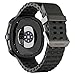 Spigen Liquid Air Designed for Samsung Galaxy Watch 8 40mm Case Flexible Lightweight TPU Cover (2025) - Matte Black