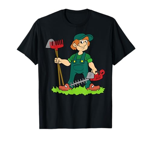 Cortasetos Motosierra Plantas Jardinero Jardín Jardinería Camiseta