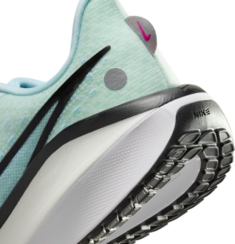 Image of Men's Nike Vomero 17 in Black /Volt-LT Smoke Grey-White