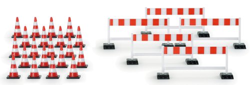 Preisvergleich Produktbild Herpa 052566 - Pylonen und Absperrschranken