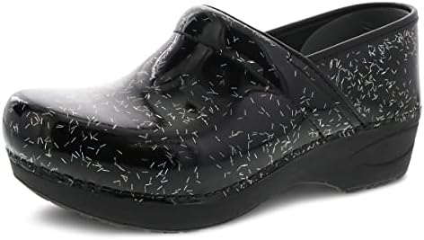 Dansko XP 2.0 Clogs for Women – Lightweight Slip Resistant Footwear for Comfort and Support – Ideal for Long Standing Professionals, Rainbow Flecks, 8.5-9 M US