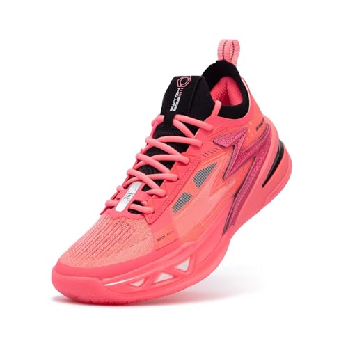 361° BIG3 5.0 PRO PE Basketball Shoes for Men high top Breathable Outdoor Sneakers Cushion,BIG3 5.0 PRO Practice Sports Shoes for Teens and Adults,Nikola Jokić Zapatillas de baloncesto Hombre