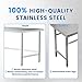 Treshin Stainless Steel Work Table Open Base 30