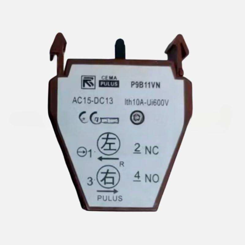 5-piece set of brand new button contacts P9B11VN 1 open and 1 close