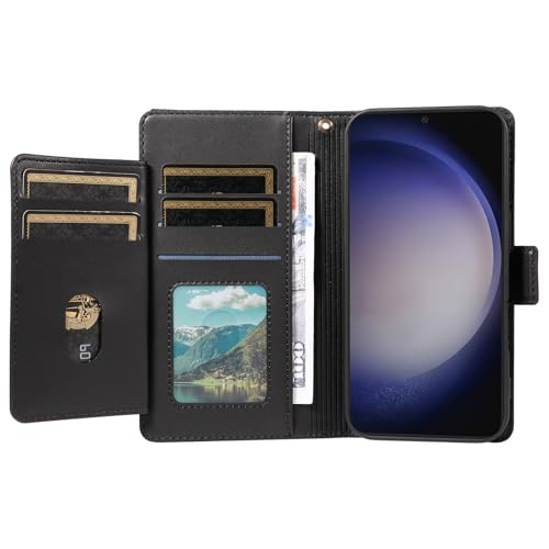 Coque Samsung S23 FE antichoc à double fermoir magnétique
