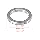 F FIERCE CYCLE 30mm ID 40 mm OD Motorrad Auspuffrohrdichtung O-Ringe für CG125