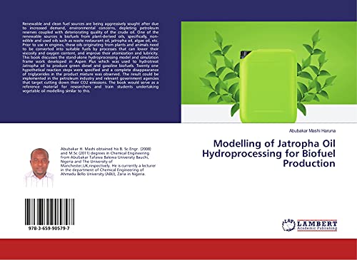 Modelling of Jatropha Oil Hydroprocessing for Biofuel Production