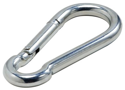 N830-309 0.75 in. Zinc Safety Spring Snap