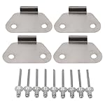 XAUJGRA-4X-Hard-Saddlebags-Lids-Wear-Strike-Plates-Fits-Glide-US-Aluminum-Steel