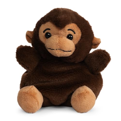 Little Living Nature Snugglies Mono Peluche – Colección de Animales Safari para Niños, Juguete de Peluche Suave y Acogedor
