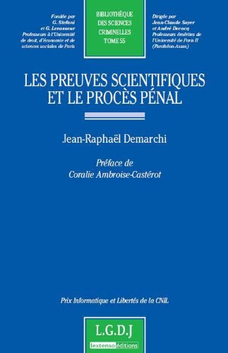 Les preuves scientifiques et le proces penal