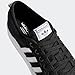 adidas Originals Women's Nizza Platform, Black/White/White, 8