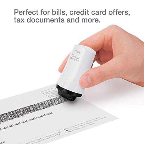 Image of Guard Your ID Advanced Security Roller 2.0 for Identity Theft Prevention Stamping White