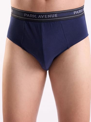 Image of Park Avenue Men Regular Fit Solid Pattern Pure Cotton Brief