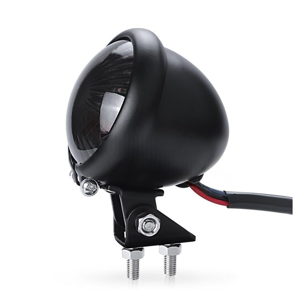 Luz LED De Matrícula Trasera Para Motocicleta 12 V, Freno Para Lámpara Para Bobber Chopper Luz Trasera(1pc Lens Lamp)