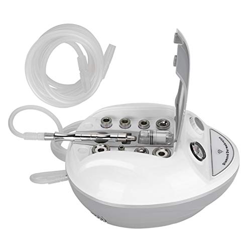 Máquina esfoliante facial com diferentes funções, máquina de microdermoabrasão, nove cabeças microcr