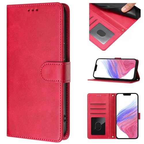 �X�}�z�P�[�X �Ή��@�� for Oukitel C68 Plus �X�}�z�P�[�X�y�J�[�h�z���_�[�E�E�H���b�g�E�}�O�l�b�g�o�b�N���E�t���b�v�E�X�^���h�@�\�t���zRosered