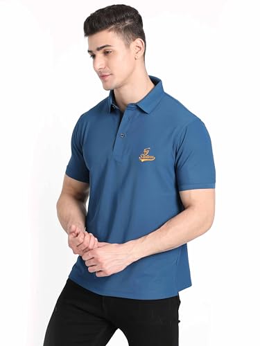 Men's Premium Polo T-Shirt's |Feather Touch Feel |Regular Fit| Odour Resistant| Anti-Static| Wrinkle Free | Quick Dry | Stretchable | Lightweight | Sw