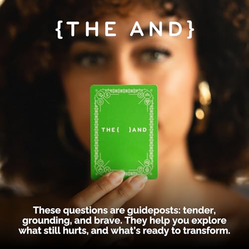 Image of {THE AND} Healing Edition - 199 Question Cards to Heal Strained Relationships - Reconnect by Understanding & Releasing Hurt Feelings - Couple Card Game to Have Difficult Conversations By The Skin Deep