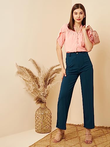 Image of Rare Women's Solid Regular Fit Blouse